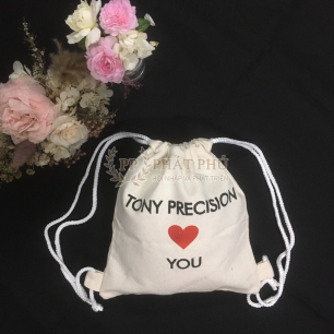 Balo Rút Bằng Vải Canvas Balo Rút Bằng Vải Canvas