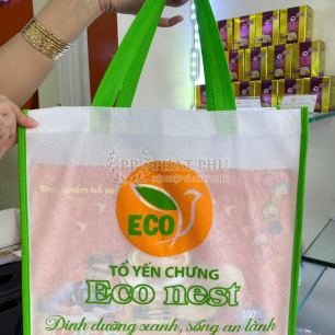 Túi Vải Không Dệt Ép Quai 033 Túi Vải Không Dệt Ép Quai 033
