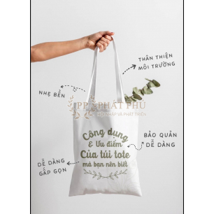 Túi Vải Bố Canvas 040